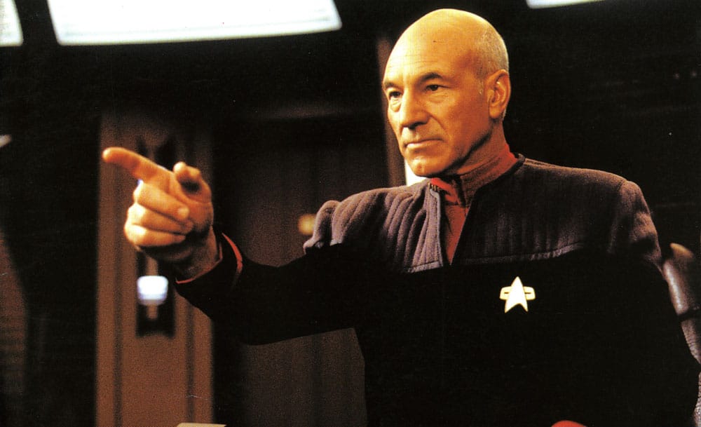 Moviegoing with Captain Picard