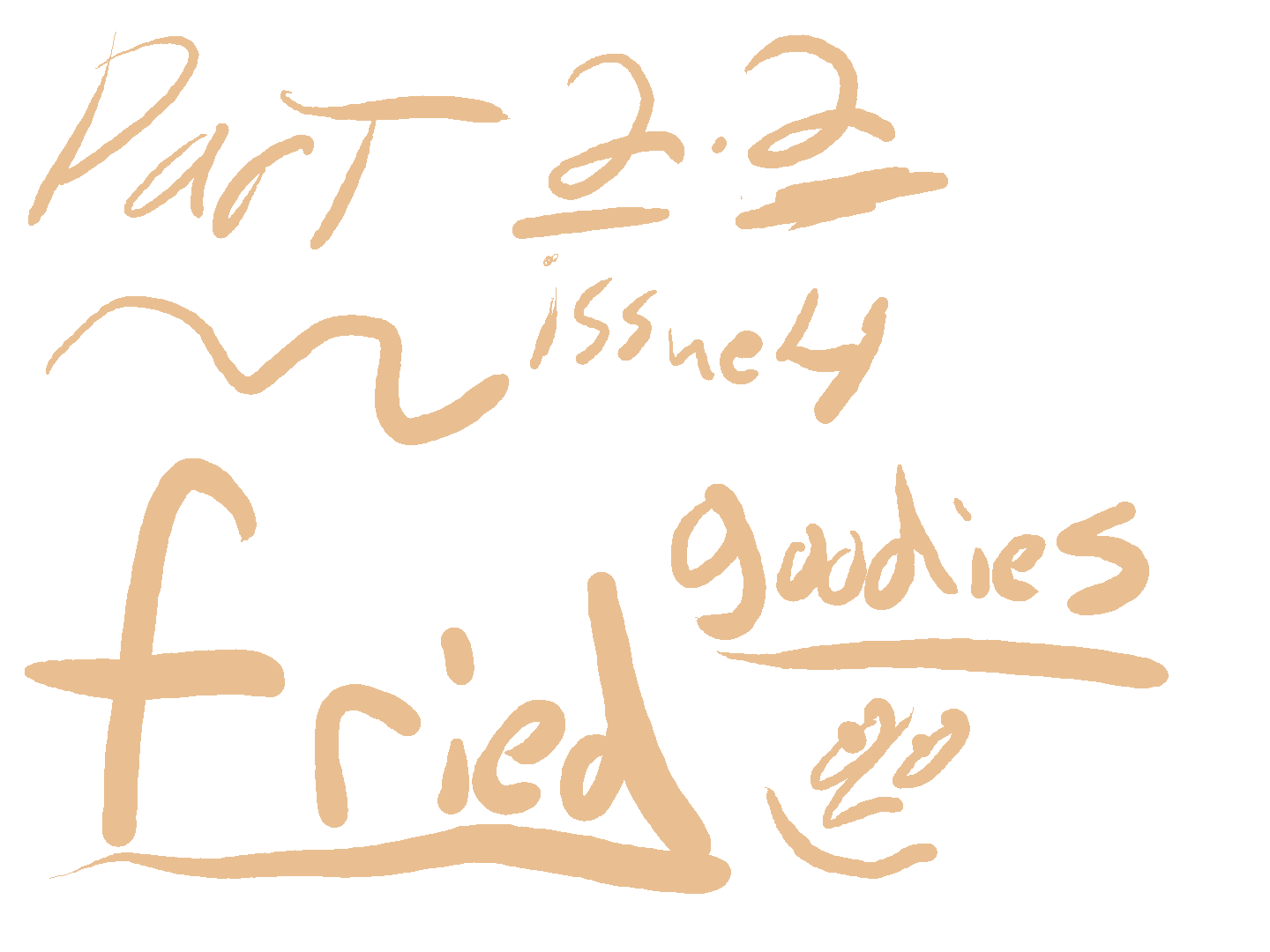 issue 4, part 2.2 (bonus): fried goodies